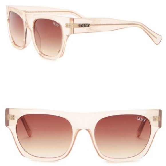 QUAY Champagne Rose “Something Extra” Sunglasses - Picture 3 of 8